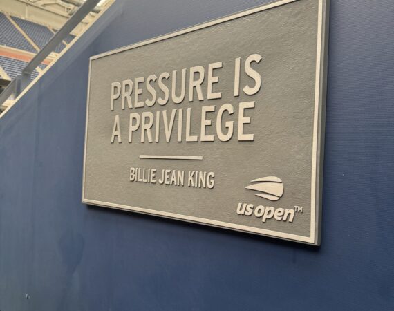 Us Open - Preassure is a Privilege